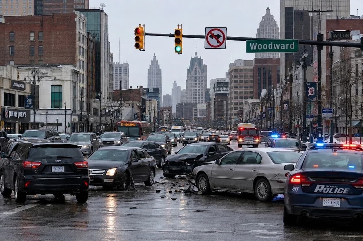 Michigan's Most Dangerous Intersections by County in 2025