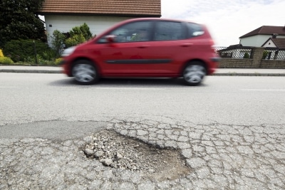 Potholes Car