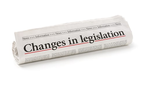 changes on Legislation