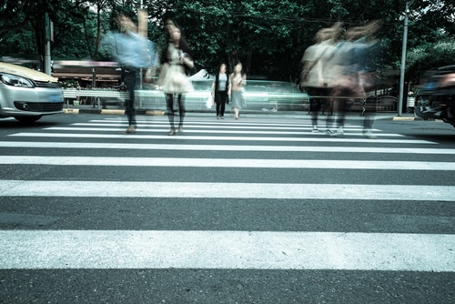 Road crossing