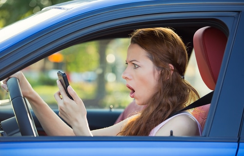 5 Michigan Communities with Highest Number of Distracted Driving Accidents