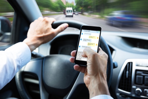 Distracted Driving Statistics for 5 Michigan Communities