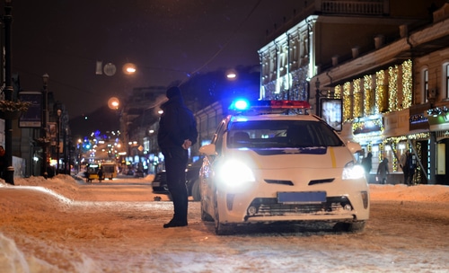 Police Cars Stopping to Help Motorists Hit in Two Separate Incidents