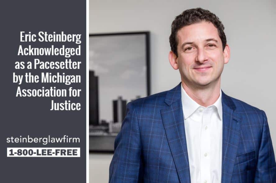 Eric Steinberg Acknowledged as a Pacesetter by the Michigan Association for Justice