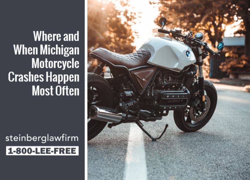 Where and When Michigan Motorcycle Crashes Happen Most Often