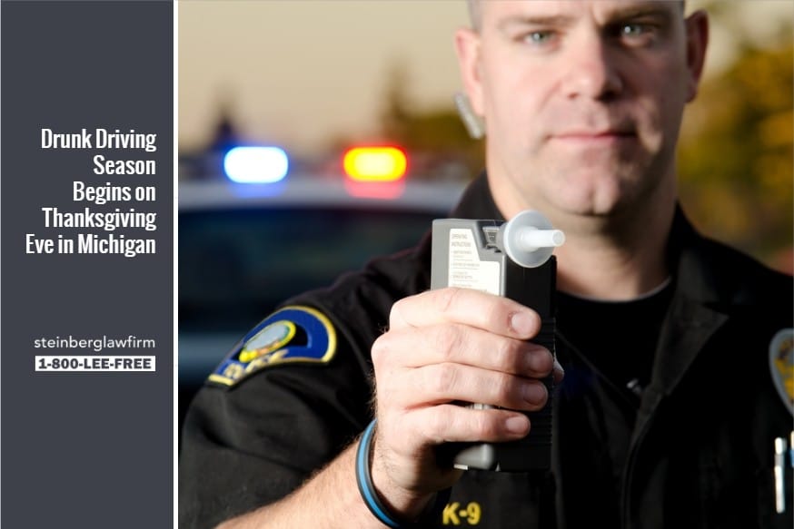 Drunk Driving Season Begins on Thanksgiving Eve in Michigan