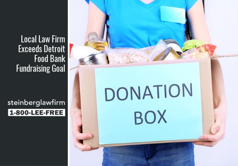 Local Law Firm Exceeds Detroit Food Bank Fundraising Goal