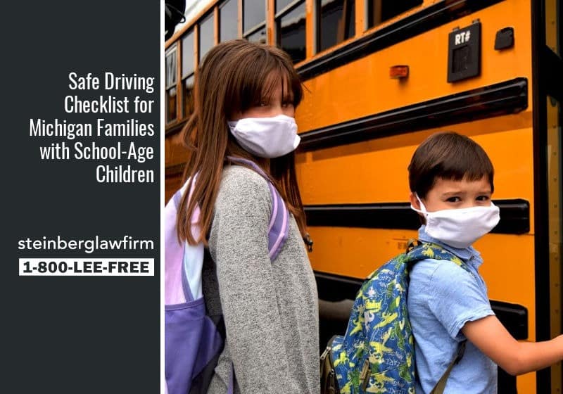 Safe Driving Checklist for Michigan Families with School-Age Children