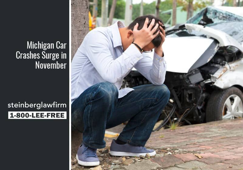 Michigan Car Crashes Surge in November