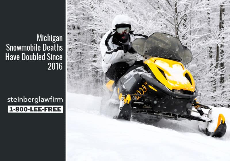 Michigan Snowmobile Deaths Have Doubled Since 2016