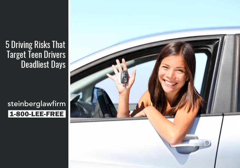 5 Driving Risks That Target Teen Drivers Deadliest Days