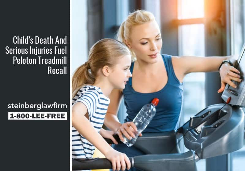 Child’s Death And Serious Injuries Fuel Peloton Treadmill Recall