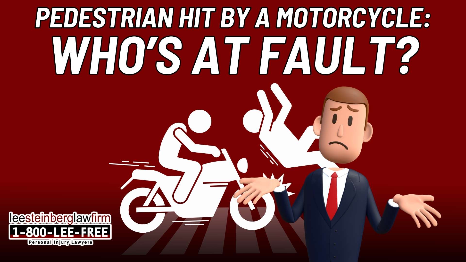 Pedestrian Hit By a Motorcycle: Who is at Fault?