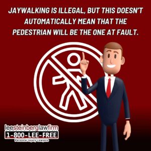 pedestrian at fault