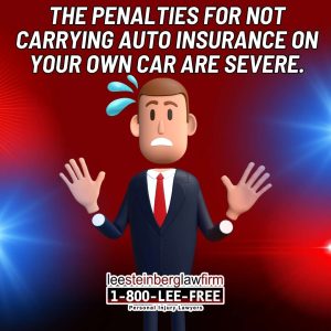 penalties for not carrying auto insurance